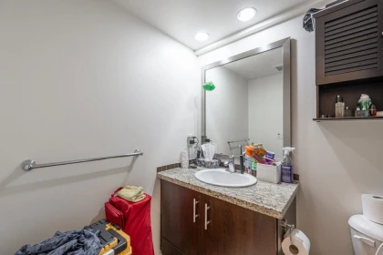 Basement Recreation Room Photo of 405 200 Keary Street, New Westminster, BC