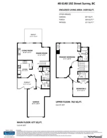 Outdoor Deck Photo of 8 6140 192 Street, Surrey, BC
