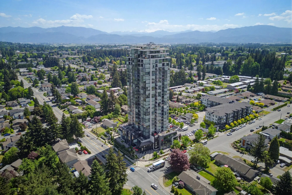 Exterior Rear Photo of 1601 2180 Gladwin Road, Abbotsford, BC