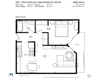Hot Tub / Spa Photo of 209 975 W 13th Avenue, Vancouver, BC