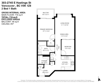 Playground / Recreational Area Near 303 2745 E Hastings Street, Vancouver, BC