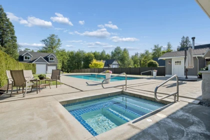 Aerial View of 23696 36a Avenue, Langley, BC