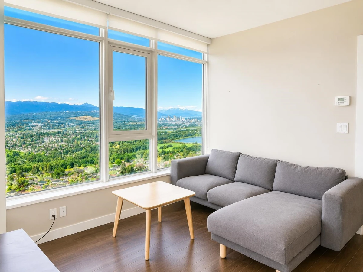 Living Room Photo of 3707 4508 Hazel Street, Burnaby, BC