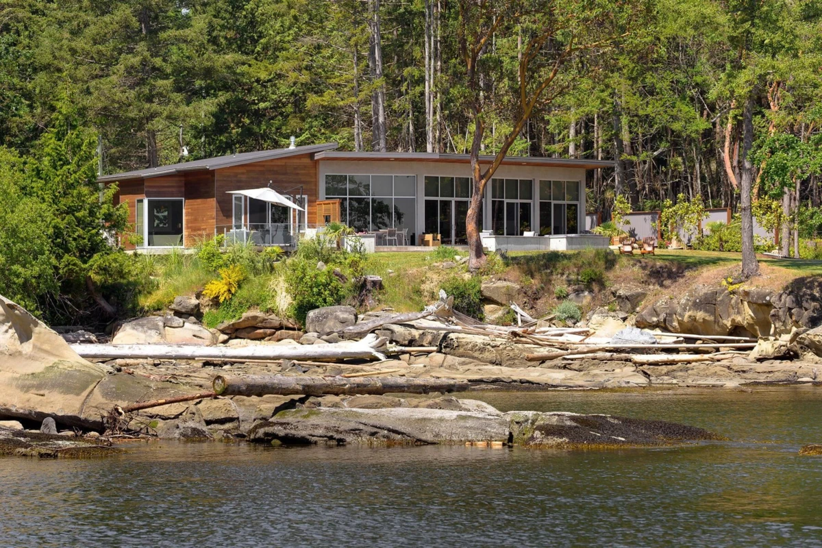 Exterior Rear Photo of 236 Gulf Drive, Galiano Island, BC
