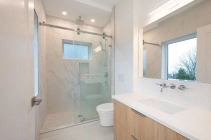 Aerial View of 4426 W 4th Avenue, Vancouver, BC