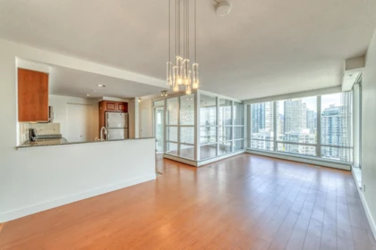 Kitchen Island Photo of 2101 1228 Marinaside Crescent, Vancouver, BC