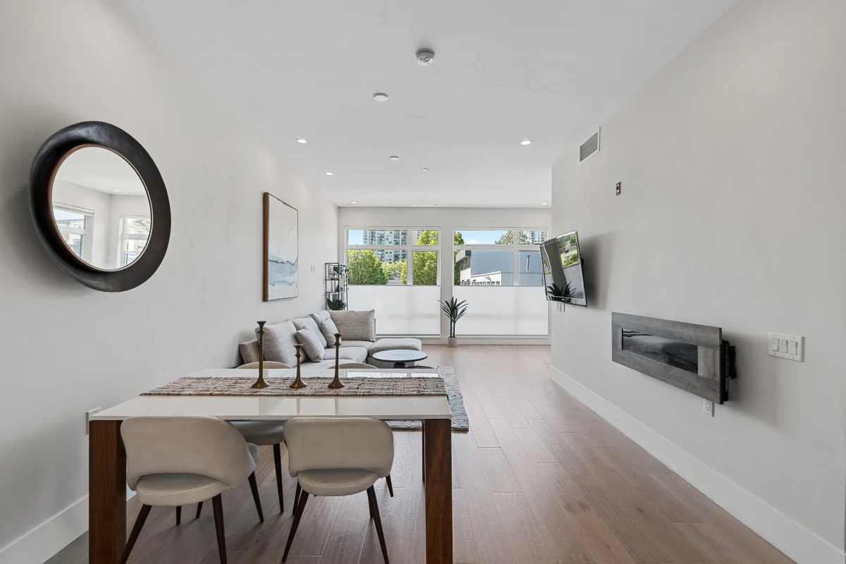 Family Room Photo of 206 1591 Bowser Avenue, North Vancouver, BC