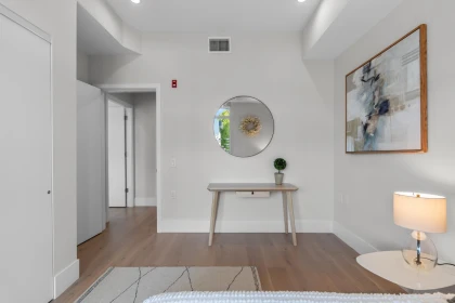 Hallway Photo of 206 1591 Bowser Avenue, North Vancouver, BC