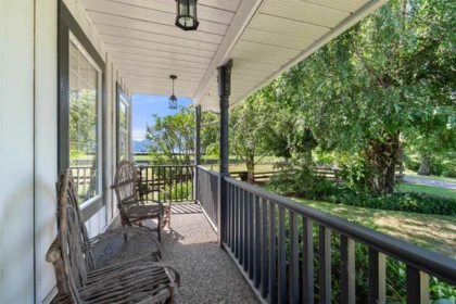 Aerial View of 4730 Boundary Road, Yarrow, BC