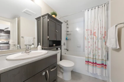 Powder Room Photo of 334 10838 City Parkway, Surrey, BC