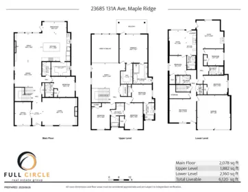 Aerial View of 23685 131a Avenue, Maple Ridge, BC