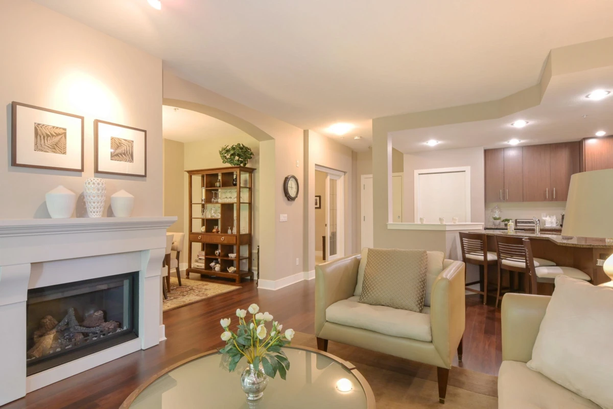 Family Room Photo of 210 16477 64 Avenue, Surrey, BC