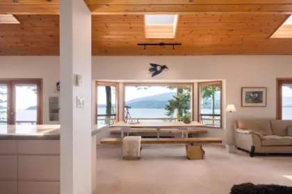 Kitchen Island Photo of 990 Windjammer Road, Bowen Island, BC
