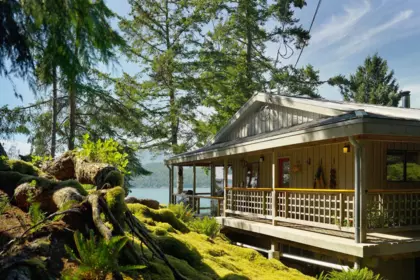 Outdoor Patio Photo of 990 Windjammer Road, Bowen Island, BC