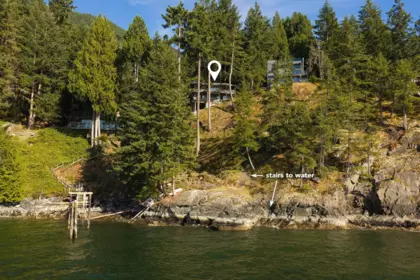 Swimming Pool Photo of 990 Windjammer Road, Bowen Island, BC