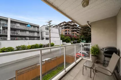 Backyard Photo of 412 525 Agnes Street, New Westminster, BC