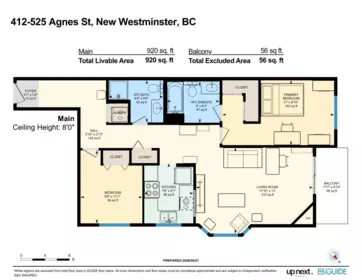 412 525 Agnes Street, New Westminster, BC, New Westminster — Apartment/Condo for sale
