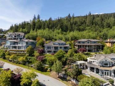 Aerial View of 2356 Kadlec Court, West Vancouver, BC