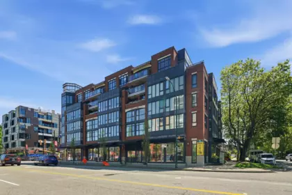 Aerial View of 403 3228 Tupper Street, Vancouver, BC
