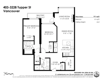 Street View Photo of 403 3228 Tupper Street, Vancouver, BC