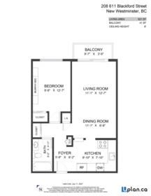Garage Interior Photo of 208 611 Blackford Street, New Westminster, BC