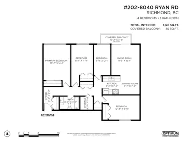 Hallway Photo of 202 8040 Ryan Road, Richmond, BC