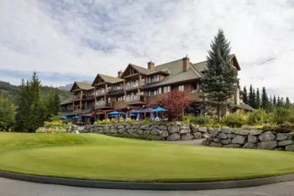 Outdoor Patio Photo of 209 8080 Nicklaus North Boulevard, Whistler, BC