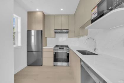 Kitchen Island Photo of 1 3800 Pender Street, Burnaby, BC