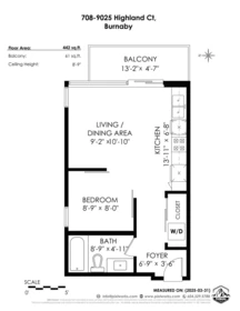 708 9025 Highland Court, Burnaby, BC, Burnaby — Apartment/Condo for sale