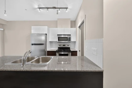 Kitchen Island Photo of 222 13733 107a Avenue, Surrey, BC