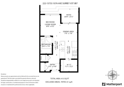 Swimming Pool Photo of 222 13733 107a Avenue, Surrey, BC