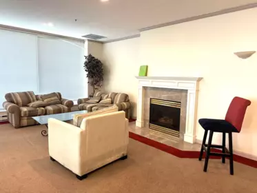 Aerial View of 1402 7760 Granville Avenue, Richmond, BC