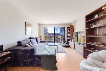 Living Room Photo of 107 131 W 4th Street, North Vancouver, BC
