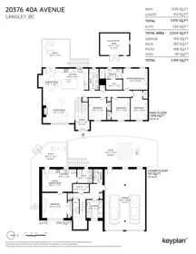 20376 40a Avenue, Langley, BC, Langley — Single Family Residence for sale