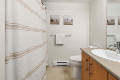 Basement Recreation Room Photo of 109 300 Klahanie Drive, Port Moody, BC