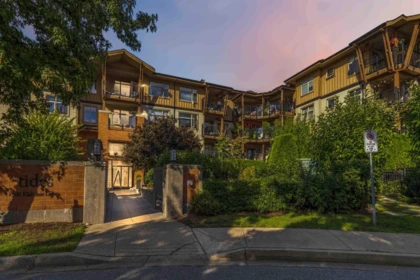 Exterior Rear Photo of 109 300 Klahanie Drive, Port Moody, BC