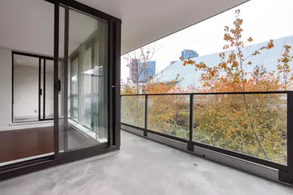 Outdoor Patio Photo of 304 933 Hornby Street, Vancouver, BC