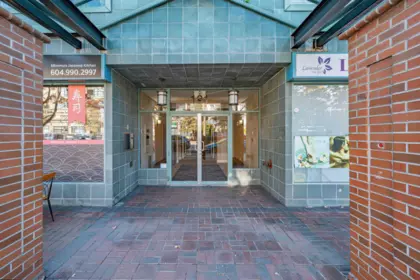 Aerial View of 204 131 W 3rd Street, North Vancouver, BC