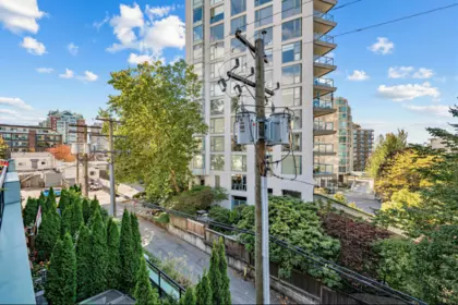 Backyard Photo of 204 131 W 3rd Street, North Vancouver, BC