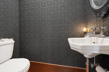 Powder Room Photo of 121 E 27th Street, North Vancouver, BC