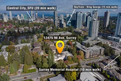 Exterior Rear Photo of 307 13475 96th Avenue, Surrey, BC