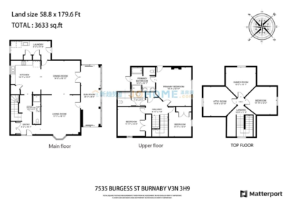 Outdoor Deck Photo of 7535 Burgess Street, Burnaby, BC