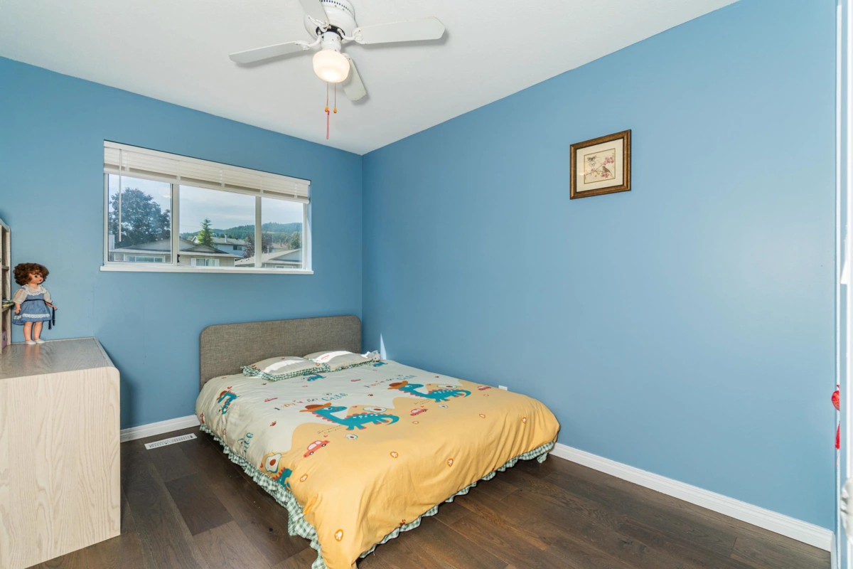 Aerial View of 1426 Gabriola Drive, Coquitlam, BC