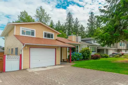 Exterior Rear Photo of 1426 Gabriola Drive, Coquitlam, BC