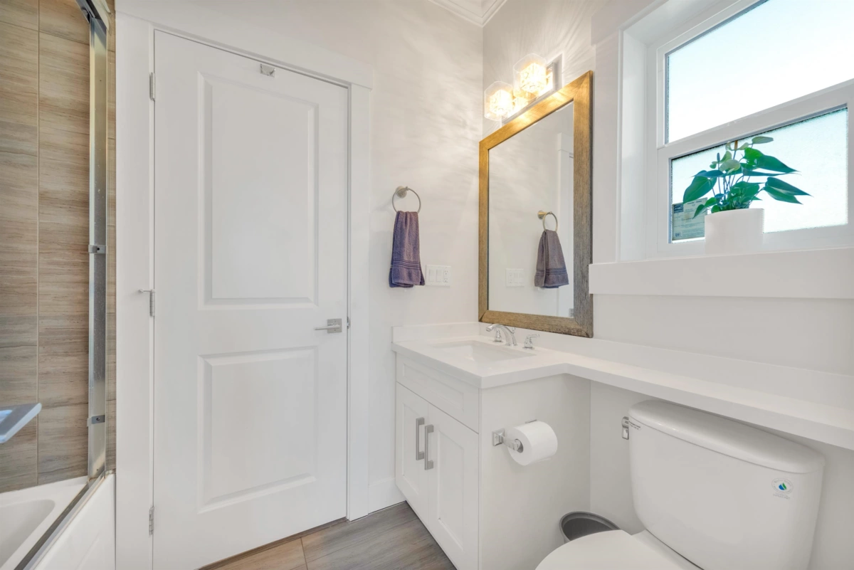 Powder Room Photo of 5887 Battison Street, Vancouver, BC