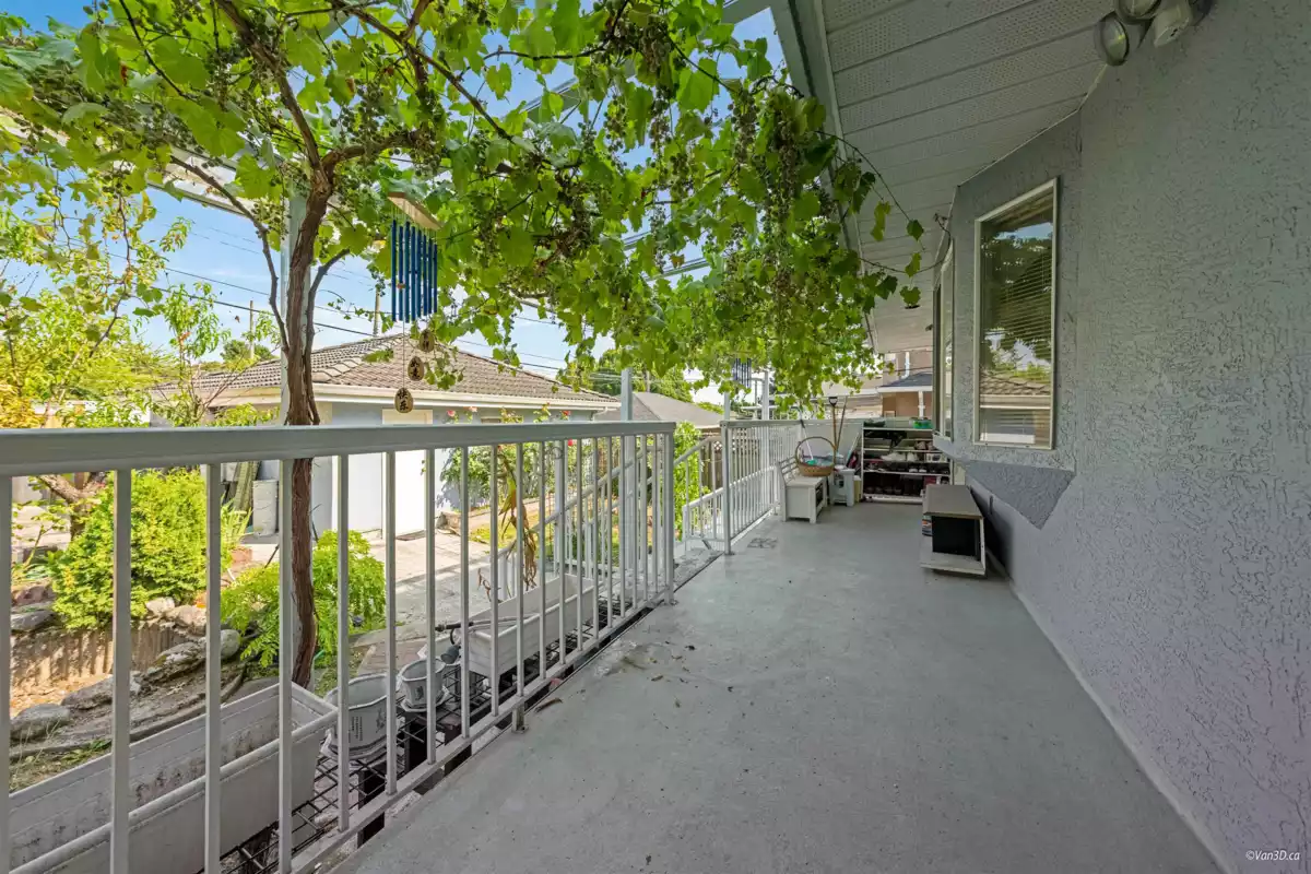 Aerial View of 7920 Ontario Street, Vancouver, BC