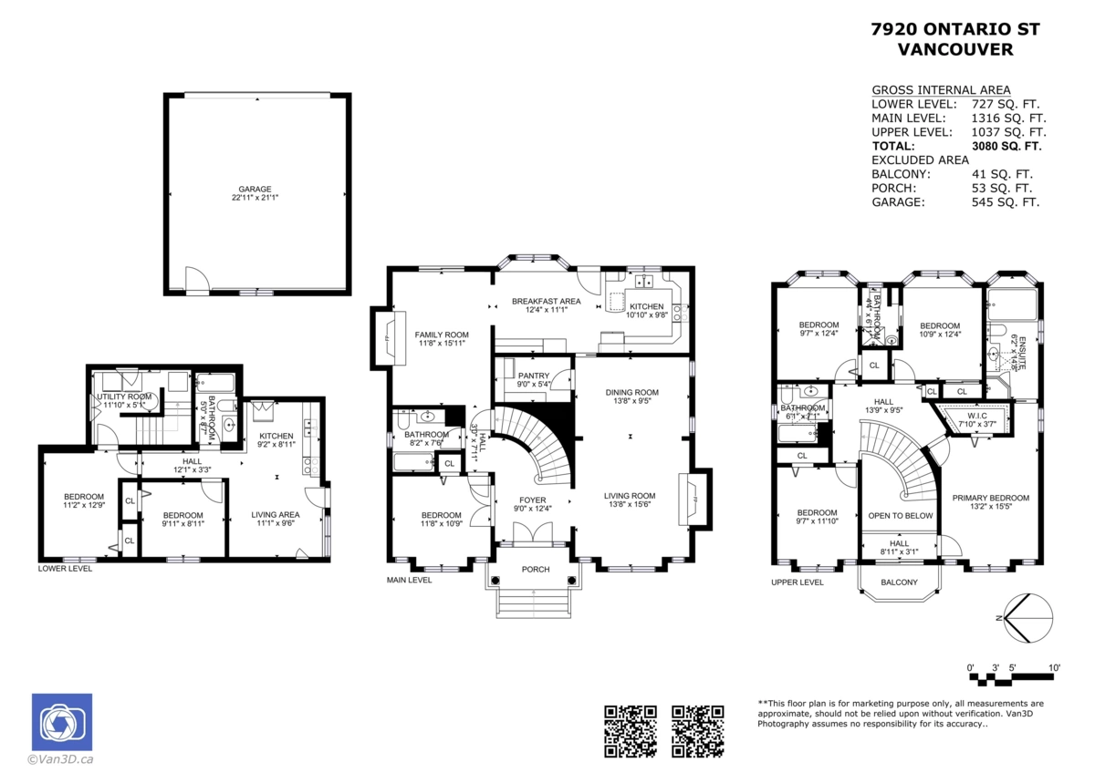 Playground / Recreational Area Near 7920 Ontario Street, Vancouver, BC