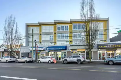 Exterior Rear Photo of 409 20238 Fraser Highway, Langley, BC