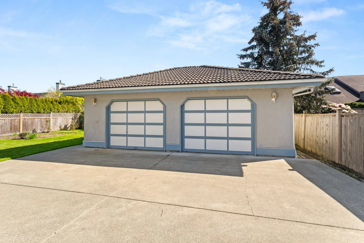 Aerial View of 8140 Robinson Road, Richmond, BC