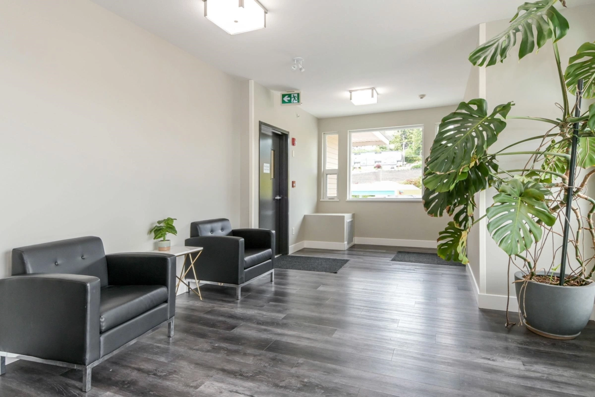 Exterior Rear Photo of 410 2242 Whatcom Road, Abbotsford, BC